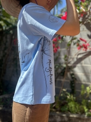 ÁO THUN FORM RỘNG IN THƯ PHÁP