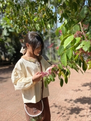 ÁO LINEN VINTAGE - VẼ TAY