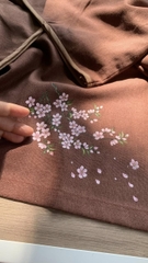 BỘ ÁO DÀI NẺO VỀ CỦA Ý - VẼ TAY THỦ CÔNG