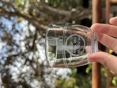 LY TRÀ THUỶ TINH KHẮC THƯ PHÁP