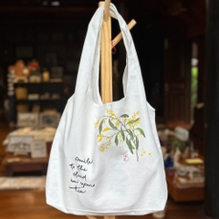 TÚI CANVAS MỎNG ĐEO VAI VẼ TAY