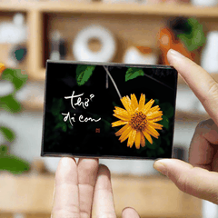 NAM CHÂM THƯ PHÁP DÁN TỦ LẠNH