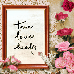 Thư Pháp gốc Tiếng Anh 30x40