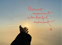 NAM CHÂM THƯ PHÁP DÁN TỦ LẠNH