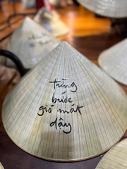 NÓN LÁ 17 VÀNH THƯ PHÁP