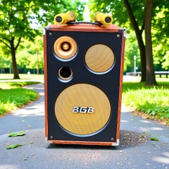 Loa Xách Tay Karaoke BG-208S | Bass 20Cm | Công Suất 150W