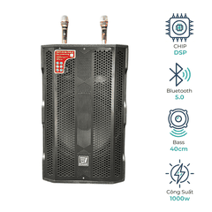 EV Acoustic | EV-488 | Loa Xách Tay Karaoke | Bass 40Cm | Công Suất 1200W