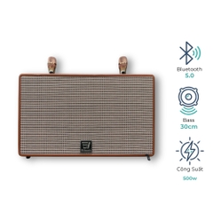Loa Xách Tay Karaoke Ev-730 | Bass 30 Gân Xếp | Công Suất 500W
