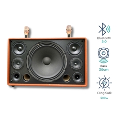 Loa Xách Tay Karaoke Ev-730 | Bass 30 Gân Xếp | Công Suất 500W