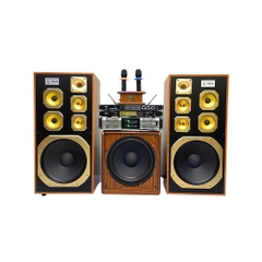 Bộ Dàn Âm Thanh EV ACOUSTIC H938 – Combo Karaoke & Nghe Nhạc Vàng, Bolero, Âm Thanh Ấm Áp, Trọn Bộ Cao Cấp