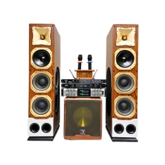 Bộ Dàn Karaoke EV ACOUSTIC G933 Cao Cấp – Loa Cây 3 Bass + Bass Hông, Combo Đầy Đủ Đẩy, Vang, Micro, Âm Thanh Toàn Diện