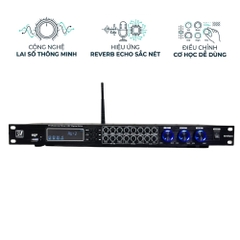 Vang Cơ Lai Số KM-580 | Chống Hú Tốt | Chỉnh Echo Reverb Mượt | Dễ Dùng Karaoke Gia Đình | Âm Thanh Sạch | EVACOUSTIC