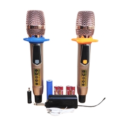 Micro Không Dây EV-550 | Vỏ Kim Loại Cao Cấp | Sóng Ổn Định | Hát Nhẹ Chống Hú | Micro Karaoke Đa Năng | EVACOUSTIC