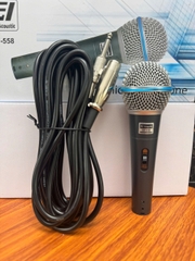Micro Có Dây Tomahawk EV-558 | Vỏ Kim Loại Cao Cấp | Dây Dài 5M | Bắt Tiếng Nhạy | Hát Karaoke Ổn Định