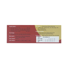 Thuốc Hà Thủ Ô Traphaco điều trị đau lưng, mỏi gối, di mộng tinh (5 vỉ x 20 viên)