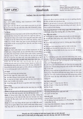 Muối rửa mũi xoang SinuFresh làm sạch dịch nhầy (50 gói)