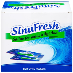 Muối rửa mũi xoang SinuFresh làm sạch dịch nhầy (50 gói)