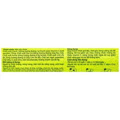 Viên sủi Thanh Nhiệt Livecool Nam Dược hương chanh giải độc, mát gan, tăng cường sức đề kháng (16 viên)