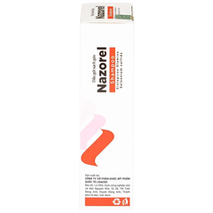 Dầu gội trị gàu Nazorel 50ml hỗ trợ điều trị mẩn ngứa da đầu do gàu và nấm, viêm da