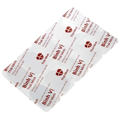 Viên uống Bình Vị Thái Minh hỗ trợ giảm acid dịch vị, giúp bảo vệ niêm mạc dạ dày (2 vỉ x 10 viên)