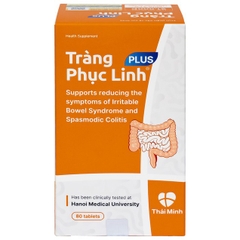 Viên uống Tràng Phục Linh Plus Thái Minh hỗ trợ giảm các triệu chứng của hội chứng ruột kích thích (80 viên)
