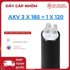 Dây Cáp Nhôm AXV 3×185 + 1×120 – Cân Bằng Tải Xuất Sắc, Công Suất Siêu Lớn
