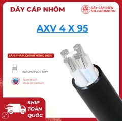 Dây Cáp Nhôm AXV 4×95 – Truyền Tải Công Suất Cực Lớn, Ổn Định Đường Dài