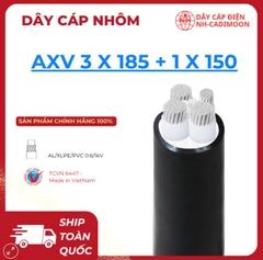 Dây Cáp Nhôm AXV 3×185 + 1×150 – Cân Bằng Tối Đa, Công Suất Siêu Tải