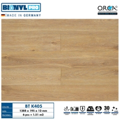 Sàn gỗ Binyl Pro BTK405 12mm – Solar Oak