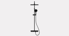 Bộ sen cảm biến nhiệt American Standard - Matte Black (WF-4955MB)