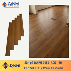Sàn gỗ Janmi O151 nhập khẩu 12mm