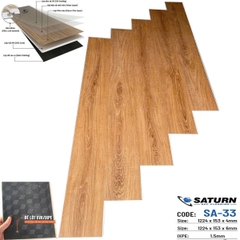 Sàn nhựa SPC Saturn SA-33 7,5mm cả đế IXPE