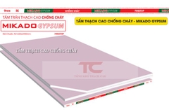 Tấm thạch cao chống cháy Mikado