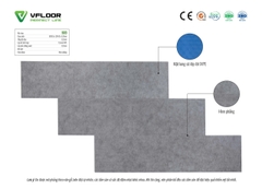 Sàn nhựa Vfloor Stone vân đá S03 6,5mm