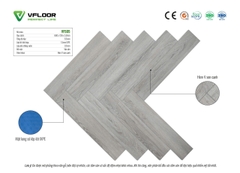 Sàn nhựa Vfloor xương cá VF505 6,5mm