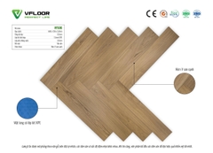 Sàn nhựa Vfloor xương cá VF506 6,5mm