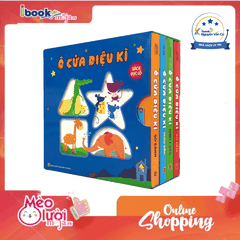 Bộ Hộp Ô Cửa Kì Diệu - (Sách Đục Lỗ) (Bộ 4 Cuốn )
