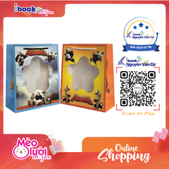 Túi Giấy Đựng Quà Bìa Kiếng Trong Suốt - KungFuPanda