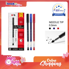 Bút Gel Nước M&G 6901/6971 Ngòi 0.5mm – Viết Êm Trơn, Nhanh Khô