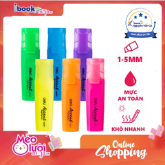 Bút Deli Accent S621 Highlight – Bút Dạ Quang Nhỏ Gọn, Không Lem, Màu Đẹp