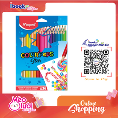 Maped ColorPeps 36 Màu – Bút Chì Màu Học Sinh