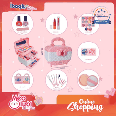 Đồ Chơi Hộp Trang Điểm Thật Cho Bé Gái Cao Cấp M-611