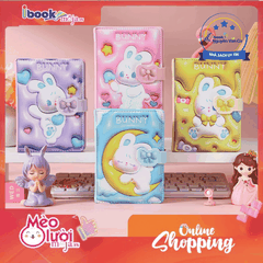 Sổ Tay Học Sinh Depai Bìa Da Hoạt Hình 3D – Sổ Nhật Ký, Planner Cute Dành Cho Bé (Ngẫu Nhiên)