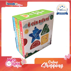 Bộ Hộp Ô Cửa Kì Diệu - (Sách Đục Lỗ) (Bộ 4 Cuốn )