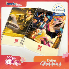 Sổ lò xo A5 Hồng Hà thiết kế hình game Liên Quân Mobile (200 TRANG/70GSM)