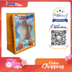 Túi Giấy Đựng Quà Bìa Kiếng Trong Suốt - Labubu