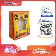 Túi Giấy Đựng Quà Bìa Kiếng Trong Suốt - KungFuPanda