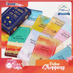 Boardgame Lời Nhắn Từ Vũ Trụ - Ver Xanh - The Kas - 36 Lá