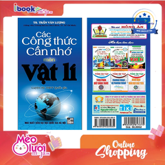 Sách Các Công Thức Cần Nhớ Môn Vật Lí