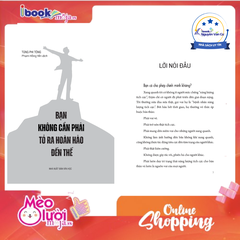 Bạn Không Cần Phải Tỏ Ra Hoàn Hảo Đến Thế